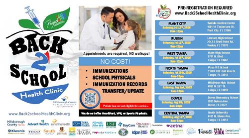 Flyer with Times